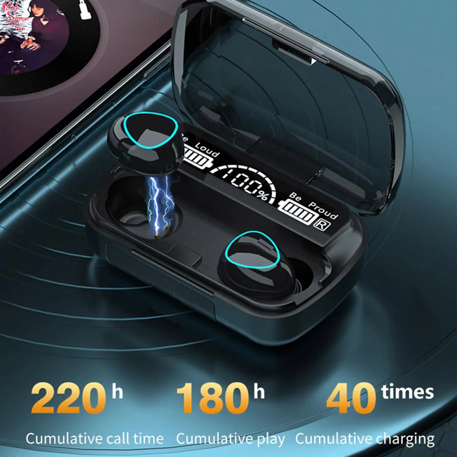 Fone de Ouvido Sem Fio M10 B7
